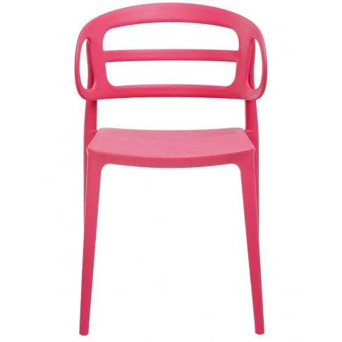 Szczegółowe zdjęcie nr 4 produktu Nowoczesne krzesło kuchenne Sumba - malinowe