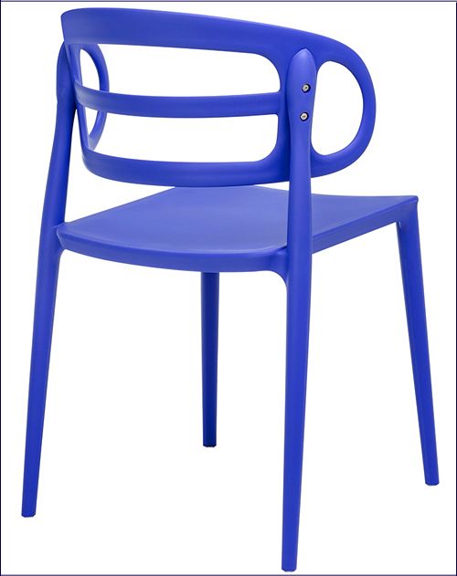 Krzesło kuchenne Tanner ciemnoniebieskie