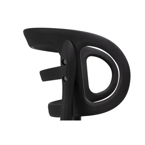 Szczegółowe zdjęcie nr 6 produktu Nowoczesne krzesło do jadalni Sumba - czarne