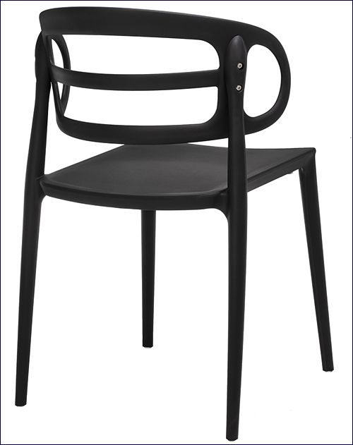 Krzesło do jadalni Tanner czarne