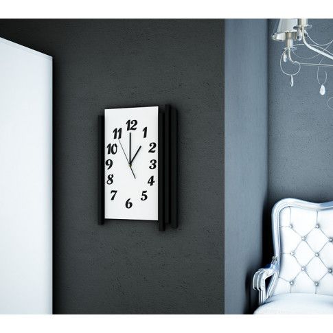 Zdjęcie zegar drewniany wiszący Tempo - sklep Edinos.pl