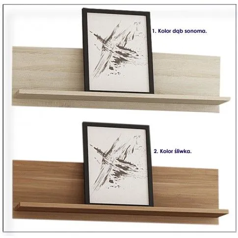 Zdjęcie półka laminowana Armo wisząca śliwka | Edinos.pl