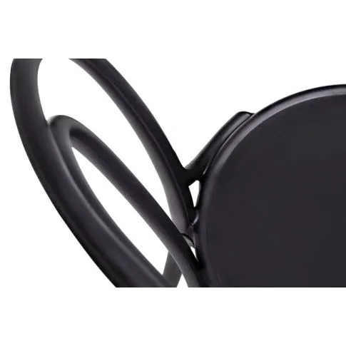 Szczegółowe zdjęcie nr 8 produktu Kuchenne krzesło ażurowe Luminos - czarne