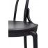 Szczegółowe zdjęcie nr 7 produktu Kuchenne krzesło ażurowe Inka - czarne