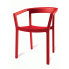 Zdjęcie produktu Minimalistyczne krzesło Vits - czerwone.