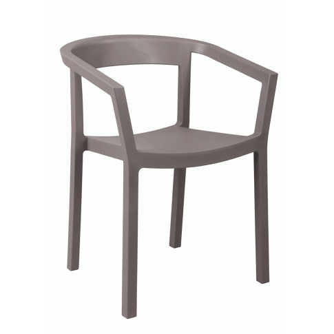 Zdjęcie produktu Minimalistyczne krzesło Vits - brązowe.