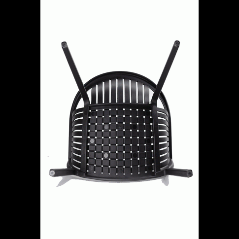 Szczegółowe zdjęcie nr 7 produktu Krzesło ogrodowe Adie - czarne