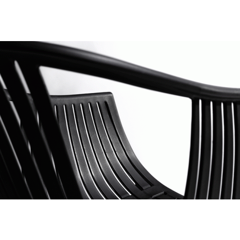 Szczegółowe zdjęcie nr 4 produktu Krzesło ogrodowe Adie - czarne