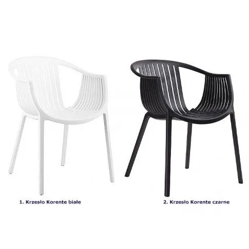Zdjęcie krzesło ogrodowe Adie czarne | Edinos.pl