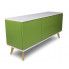 Zdjęcie zielona minimalistyczna komoda Verso 2X - sklep Edinos.pl
