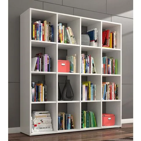 Zdjęcie produktu Biała biblioteczka regał - Maleo 3X.