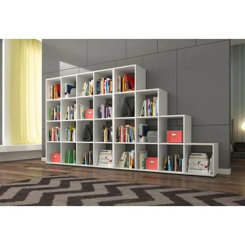 Zdjęcie biblioteczka regał na książki Maleo 4X | Edinos.pl