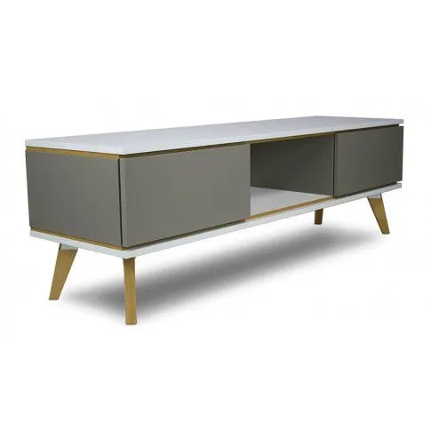 Szczegółowe zdjęcie nr 4 produktu Szafka RTV z szufladami Ivon 4X - Szary