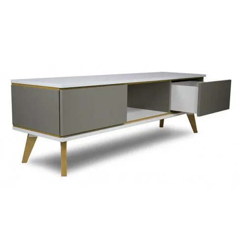 Zdjęcie skandynawska szara szafka rtv Ivon 4X- sklep Edinos.pl