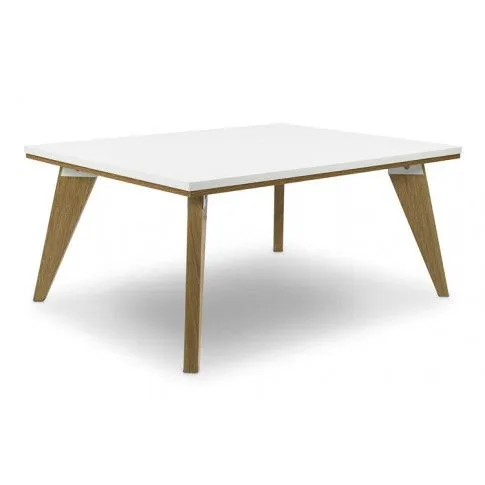 Zdjęcie skandynawski biały stolik kawowy Ivon 5X | Edinos.pl