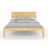 Zdjęcie produktu Drewniane łóżko skandynawskie Iguana 2X - 4 kolory.