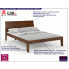 Fotografia Drewniane łóżko skandynawskie Iguana 2X - 4 kolory z kategorii Łóżka