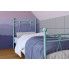 Szczegółowe zdjęcie nr 6 produktu Jednoosobowe łóżko metalowe Rosette 90x200 - 17 kolorów