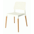 Zdjęcie produktu Skandynawskie krzesło Pollo - białe.