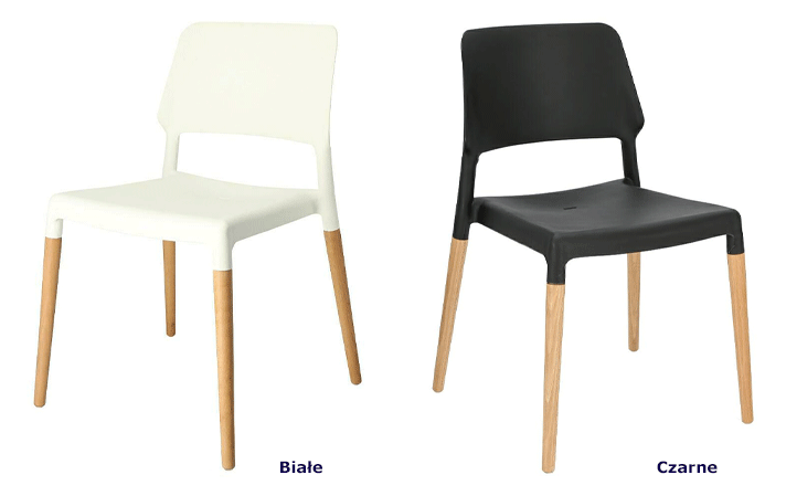 Skandynawskie krzesła Pollo - bukowe