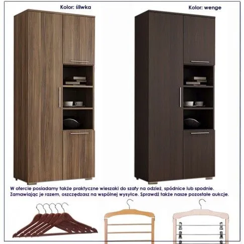 Zdjęcie szafa Armo 4R do garderoby wenge | Edinos.pl
