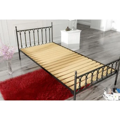 Szczegółowe zdjęcie nr 7 produktu Łóżko małżeńskie z metalu Husar 180x200 - 17 kolorów