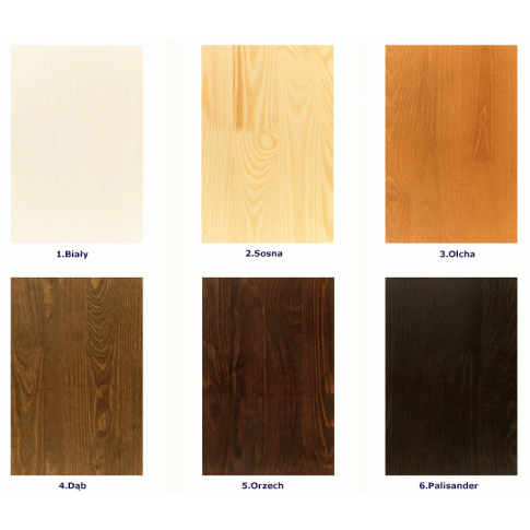 Szczegółowe zdjęcie nr 6 produktu Szafka nocna z szufladą Narcyx 5S - 7 kolorów