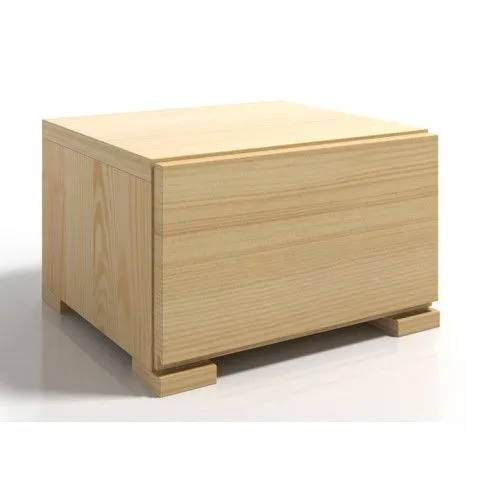 Zdjęcie drewniana szafka nocna z szufladą Narcyx 5S | Edinos.pl