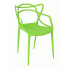 Zdjęcie produktu Minimalistyczne krzesło Wilmi - zielone.