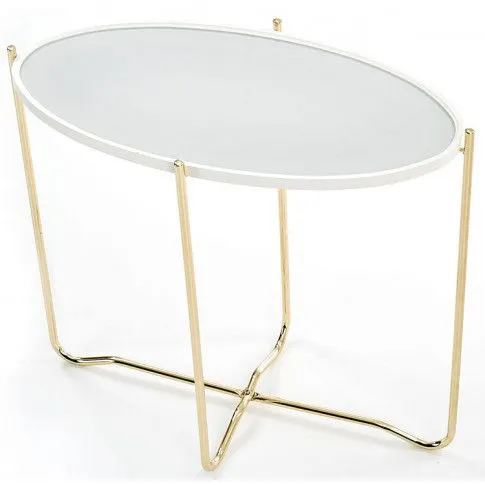 Zdjęcie biała konsola w stylu glamour Denix | Edinos.pl