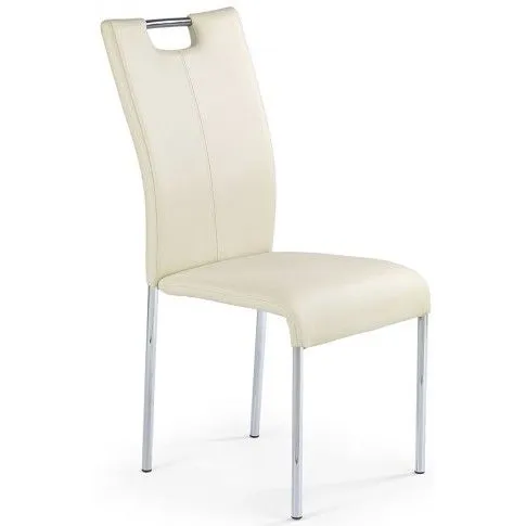 Zdjęcie produktu Krzesło tapicerowane Dante - kremowe.