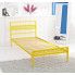 Szczegółowe zdjęcie nr 10 produktu Małżeńskie łóżko metalowe Korfu 180x200 - 17 kolorów