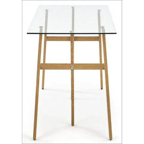 Zdjęcie nowoczesne szklane biurko stolik Rekso | Edinos.pl