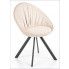 Zdjęcie beżowe krzesło tapicerowane Jupiter - sklep Edinos.pl
