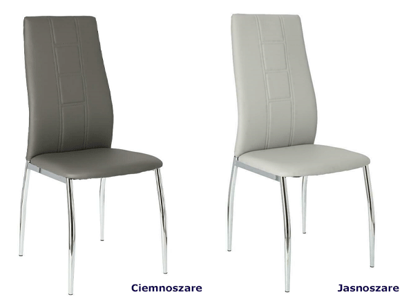 Tapicerowane krzesła Corse - wygodne