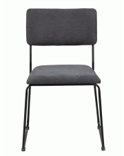 Loftowe krzesło Nadio 2X - ciemnoszare w sklepie Edinos.pl