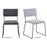 Szczegółowe zdjęcie nr 4 produktu Loftowe krzesło Nadio 2X - ciemnoszare