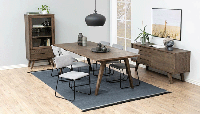 Loftowe krzesło Kalen 2X - szare