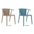 Zdjęcie minimalistyczne krzesło Saran niebieskie | Edinos.pl