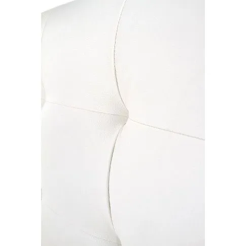 Szczegółowe zdjęcie nr 5 produktu Łóżko pikowane Nuvio 180x200 - białe