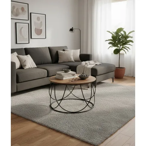 Fotografia Nowoczesna ława orzech - Agis 3X z kategorii Stoliki kawowe