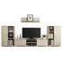 Zdjęcie produktu Meblościanka do salonu, zestaw mebli dąb sonoma - Armo 3X.