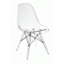 Zdjęcie produktu Transparentne designerskie krzesło - Azes.