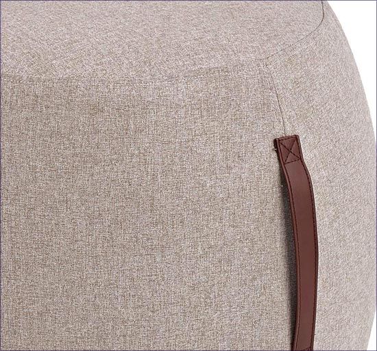 Okrągła pufa Sonia