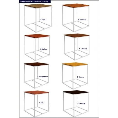 Fotografia Stolik ogrodowy Gemini 6Z - 54 Kolory z kategorii Meble ogrodowe