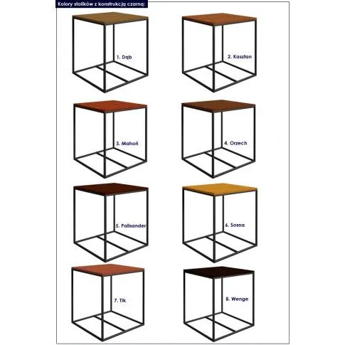 Szczegółowe zdjęcie nr 5 produktu Stolik ogrodowy Gemini 6Z - 54 Kolory