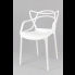 Zdjęcie produktu Minimalistyczne krzesło Maneo - białe.