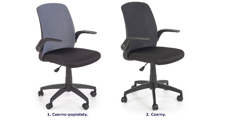 Produkt Biurowy fotel obrotowy Meggi - czarny + popiel