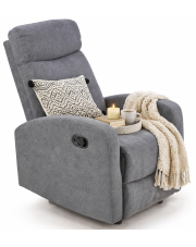 Fotel rozkładany Kafi 2X - popielaty w sklepie Edinos.pl