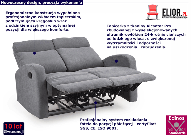 Sofa rozkładana Bover 3X